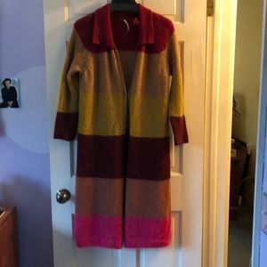 Free People striped cardigan